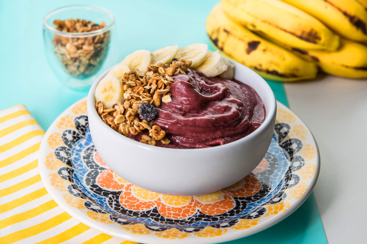 Tigela de açaí Split